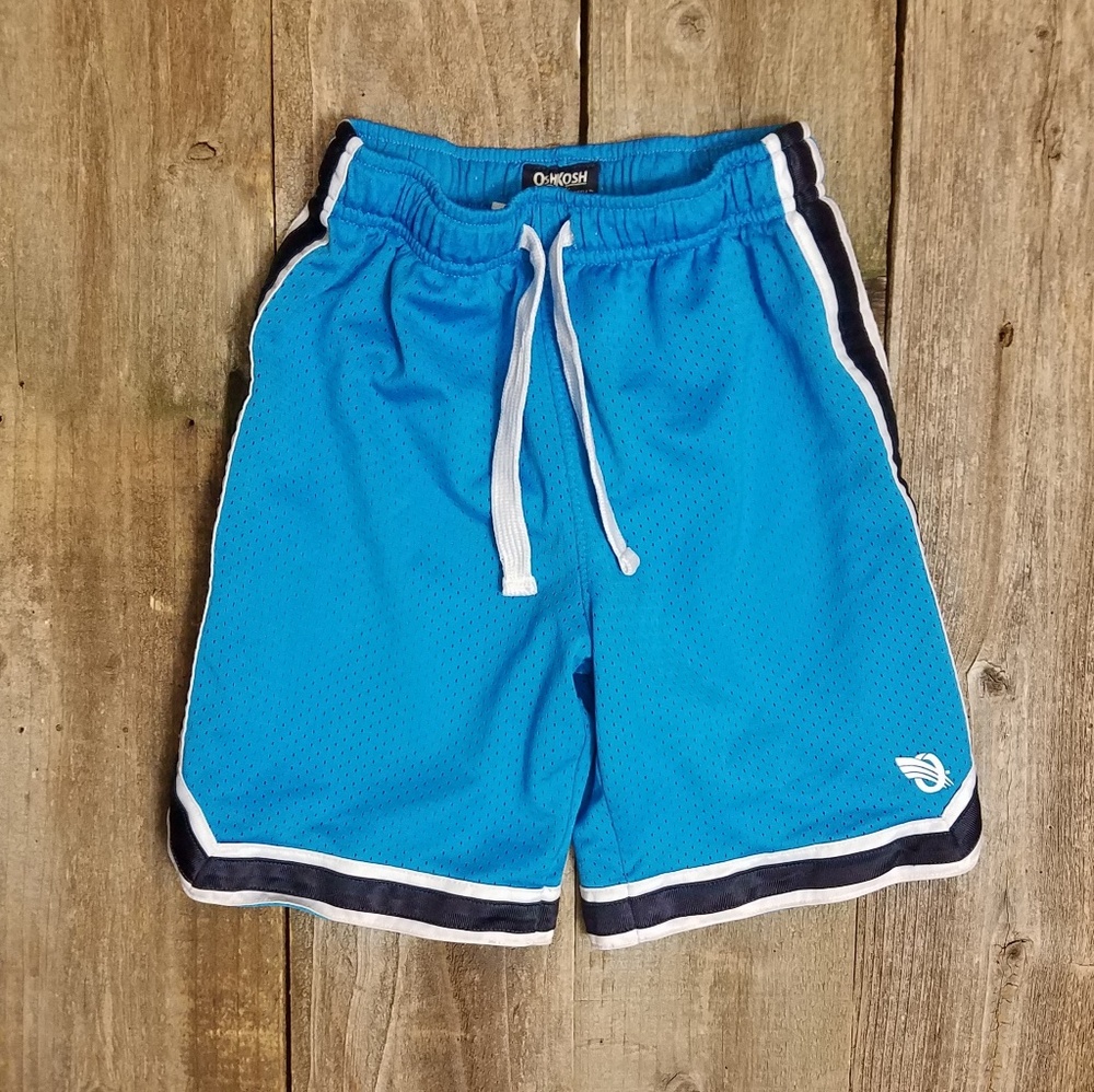 2 Pair OshKoshBigosh blue basketball shorts boys 7